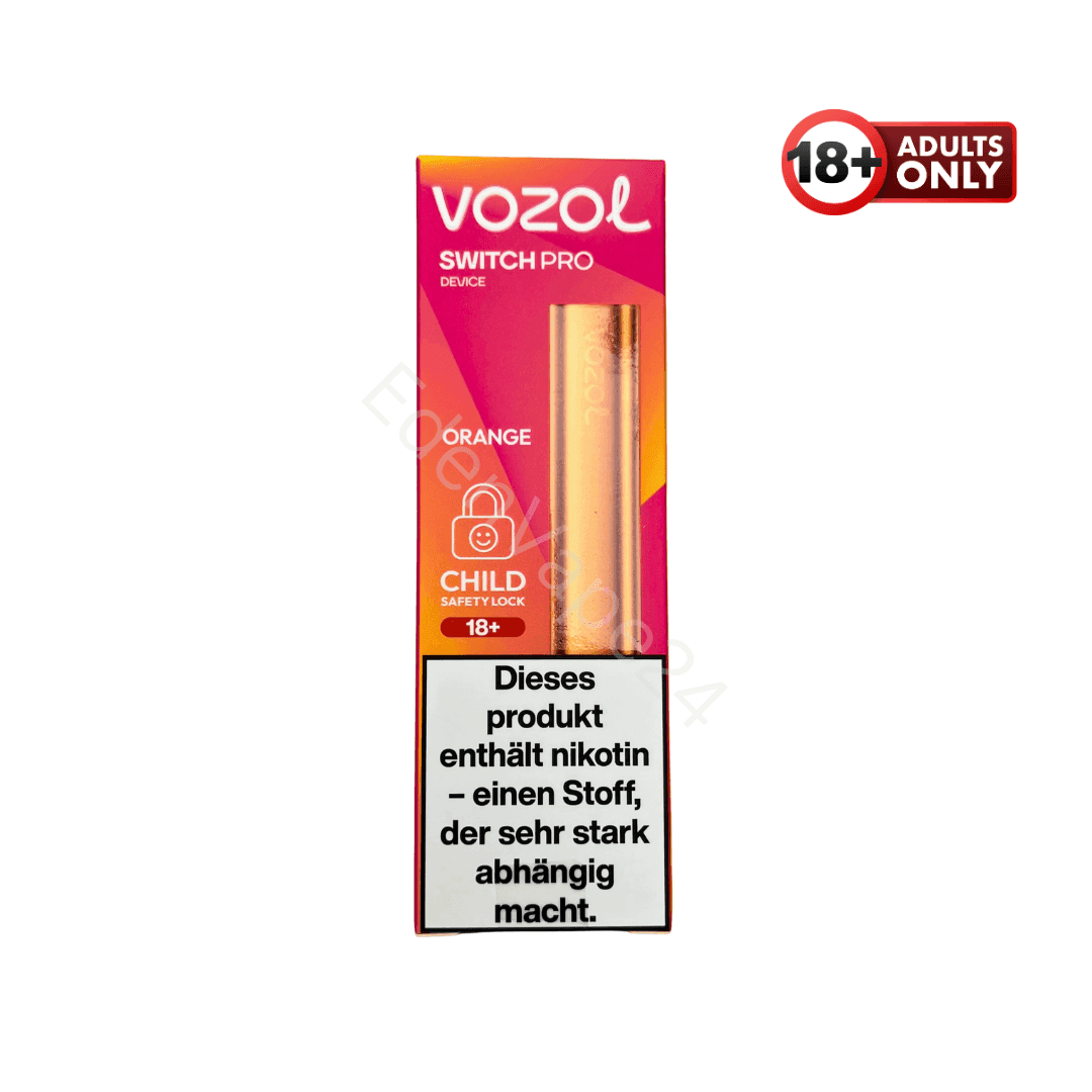 Vozol Pod Basisgerät - Orange - EdenVape24
